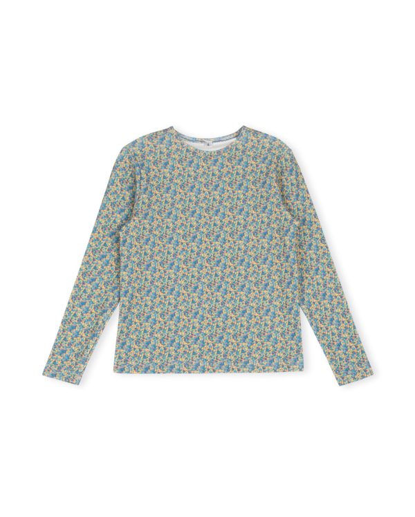 Ribbed Floral Printed Tee Online - Image 5