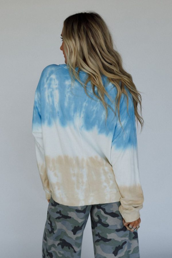Always Happy Pullover - Blue Cheap - Image 4