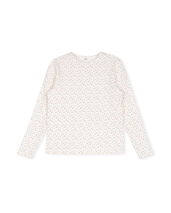 Ribbed Floral Printed Tee Online