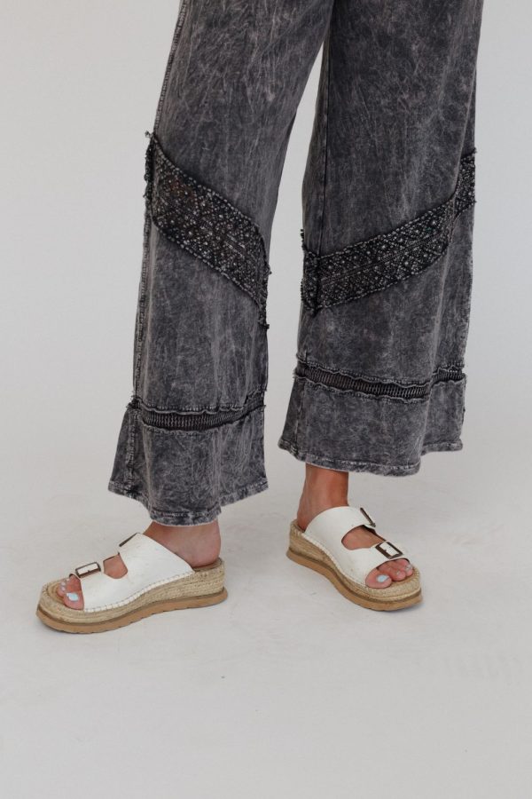 Any Day Wide Leg Pants - Black Online Sale - Image 3