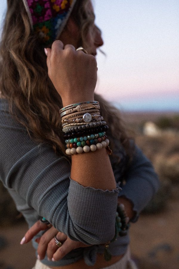 Bohemian Goddess Charmed Bracelet - Beige Supply - Image 5