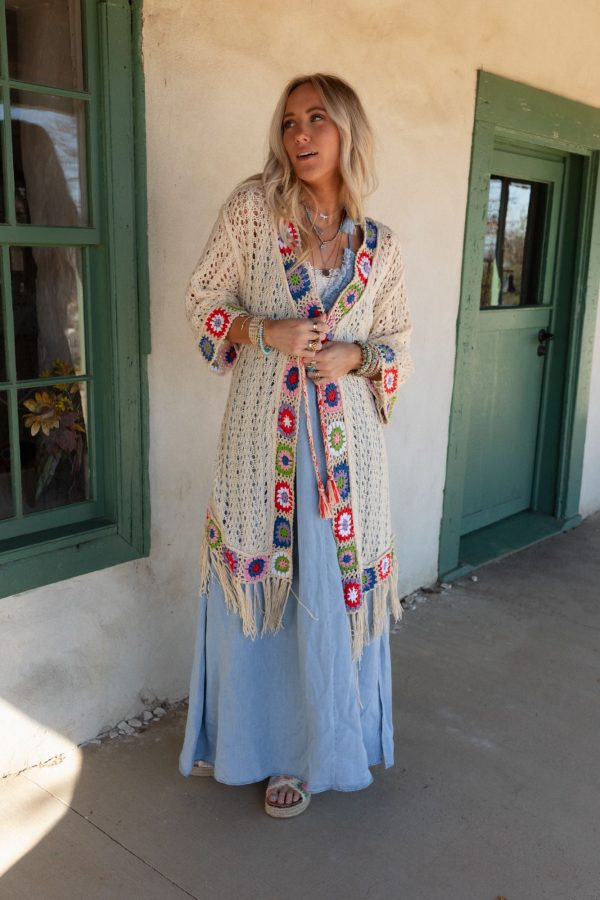 Artful Allure Cardigan - Cream Online now - Image 3