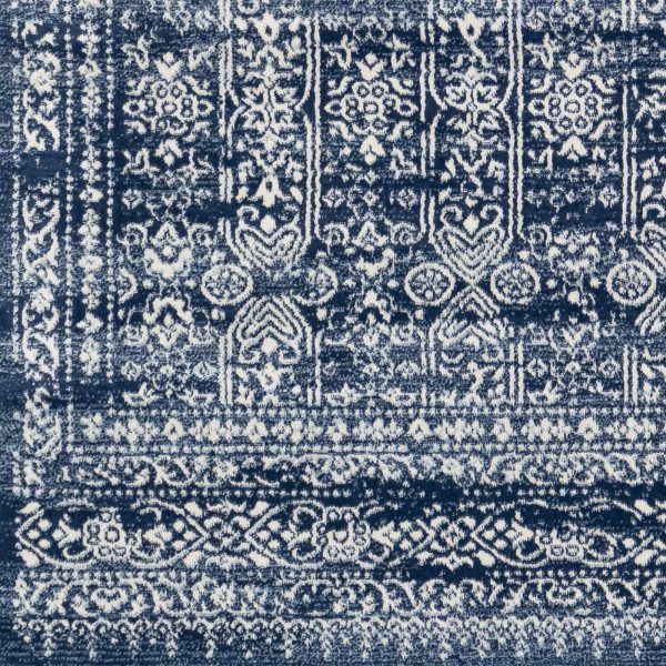 Sample Michie Dark Blue Area Rug - Clearance Online Sale