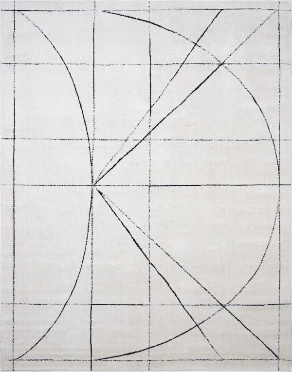 Galey Alix Architect V Modern Geometric Rug For Cheap - Image 2