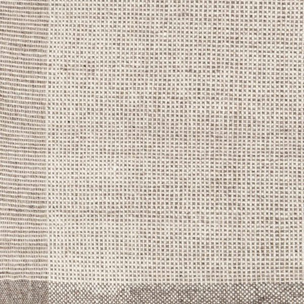 Joelle Beige Grid Wool Rug Cheap - Image 5