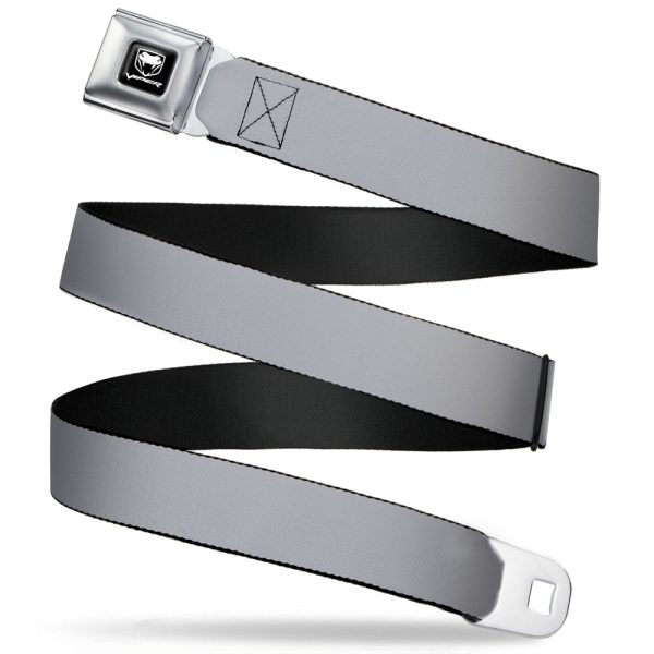Dodge Viper Seatbelt Belt - Silver Webbing Cheap